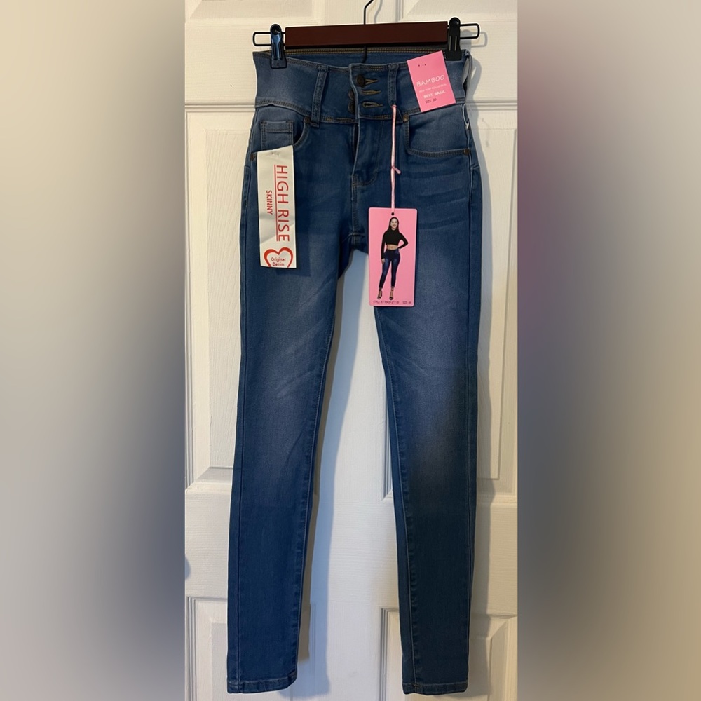 High Rise Skinny Jeans